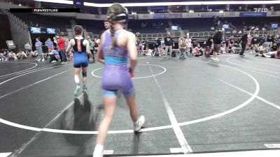 100 lbs Rr Rnd 3 - Elise Slaten, Intensity vs Zoey Haney, Mid-MO