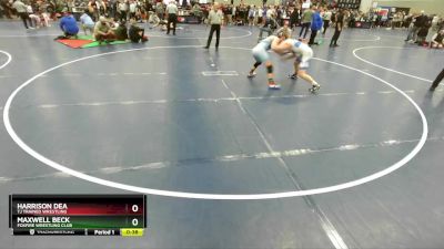 132 lbs Cons. Round 2 - Maxwell Beck, Foxfire Wrestling Club vs Harrison Dea, TJ Trained Wrestling