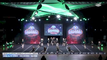 Iowa Elite Cheer - Des Moines - Savage [2025 L2 Junior - Flex Day 1] 2025 America's Best Grand Nationals