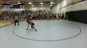 125 lbs Quarterfinal - Belia King, Frisco Lone Star vs Hailee Jackson, Lewisville The Colony