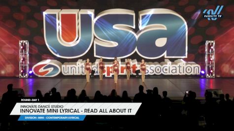 Innovate Dance Studio - Innovate Mini Lyrical - Read All About It [2024 Mini - Contemporary/Lyrical Day 1] 2024 USA All Star Super Nationals