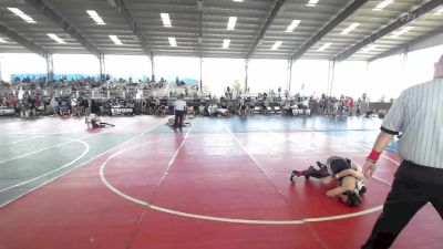 86 lbs Semifinal - Gunner Barron, BlackCat WC vs Rafe Allred, Desert Dogs Wrestling