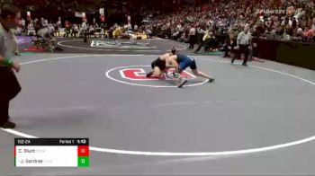 152-2A Semifinal - Jaden Gardner, Lyons vs Connor Blunt, Meeker