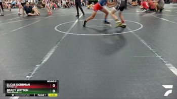 88 lbs Round 5 (8 Team) - Lucas Dorrman, M2TCNJ vs Brady Watson, Team Smash