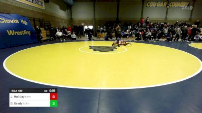 178 lbs Consi Of 16 #1 - Jude Holiday, Esperanza vs Gage Brady, Corner Canyon (UT)