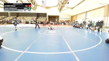 108-H lbs Consolation - Cayden Wadle, Yale Street vs Adam Froehlich, AMERICAN MMA AND WRESTLING