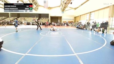 108-H lbs Consolation - Cayden Wadle, Yale Street vs Adam Froehlich, AMERICAN MMA AND WRESTLING