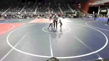 46 lbs Round Of 32 - Kamdyn Taylor, Eastside United vs Mason Haslem, Uintah Wrestling