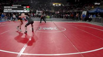165 lbs Champ. Round 1 - Sam Berry, Emmett vs Brayden Vaughan, Crook County