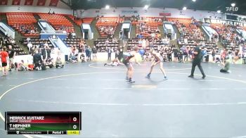 119 lbs Cons. Round 1 - Merrick Kustarz, Shelby Township vs T Hephner, Unattached