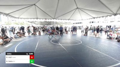 130 lbs Consi Of 8 #1 - Raquel Hall, Team Puma vs Bryleigh Delis, 951 Wc