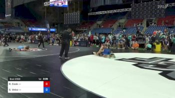 180 lbs Rnd Of 64 - Roan Cook, Alaska vs Symphony Veloz, Oklahoma