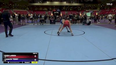 97 lbs 3rd Place Match - Kash Larkin, AZ vs Cannon Terry, KS