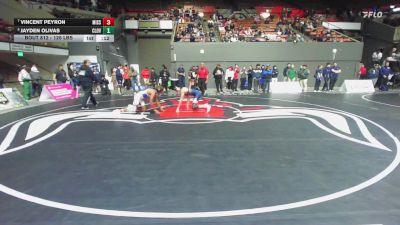 126 lbs Consolation - Vincent Peyron, Mission Oak vs Jayden Olivas, Clovis East