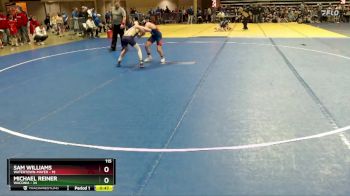 115 lbs Semis (4 Team) - Sam Williams, Watertown-Mayer vs Michael Reiner, Waconia