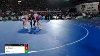 3A 285 lbs Semifinal - Joshua Curzon, Snake River vs Jake Carr, McCall-Donnelly