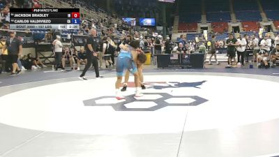 157 lbs Cons. Sub-rd Of 16 - Jackson Bradley, Indiana vs Carlos Valdiviezo, California