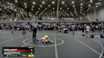 56 lbs Semis (4 Team) - Vierra Connor, Mat Assassins Red vs Brendan Whittles, Headhunters