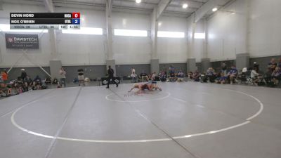 120 lbs Devin Hord, North Carolina vs Nox O'Brien, Utah Black