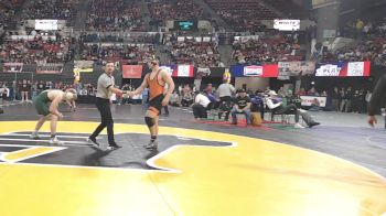 AA - 190 lbs Champ. Round 1 - Conor Leduc, Flathead (Kalispell) vs Austin Rains, Great Falls CMR