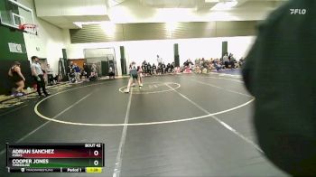 150 lbs Champ. Round 1 - Cooper Jones, Timberline vs Adrian Sanchez, Forks