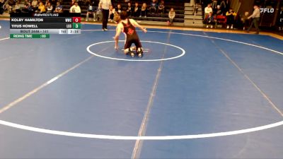 141 lbs Quarterfinal - Titus Howell, Labette Community College vs Kolby Hamilton, Western Wyoming College