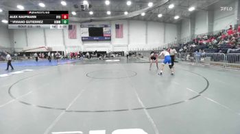 165 lbs Quarterfinal - Alex Kaufmann, NYU vs Viviano Gutierrez, Merchant Marine