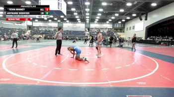 157 lbs Cons. Round 3 - Tevin Minney, Williams Baptist vs Antwane Webster, Lindsey Wilson (Ky.)