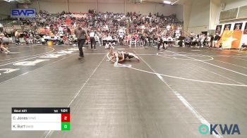 73 lbs Semifinal - Cole Jones, Springdale Youth Wrestling vs Kaiden Burt, Wagoner Takedown Club