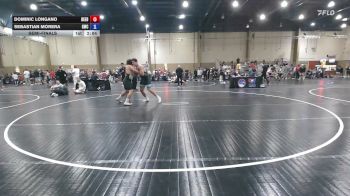 215 lbs Semifinal - Dominic Longano, Beebe Trained vs Sebastian Morera, Gladiator Wrestling