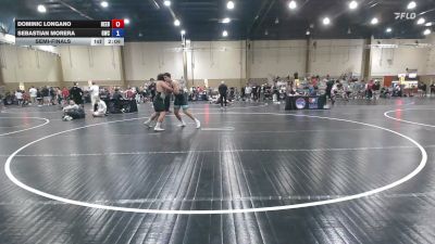 215 lbs Semifinal - Dominic Longano, Beebe Trained vs Sebastian Morera, Gladiator Wrestling