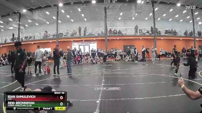 65 lbs Cons. Semi - Reid Bronniman, Cobra Wrestling Club vs Idan Shmulevich, C2X