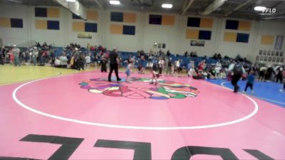49 lbs Cons. Semis - Cayson Hennefer, Declo Stingers vs Ledger Reid, East Idaho Elite Wrestling Club