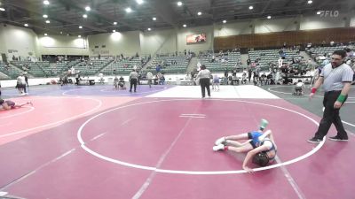 70 lbs 5th Place - Jasper Cuevas, Wrightwood Wrestling Club vs Keegan Cobb, Damonte Mustangs WC