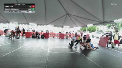 113 lbs Cons. Round 1 - Daniel Serrano, Clovis High Wrestling vs Dane Lyle, Livewire Grappling