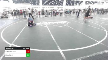 120 lbs Round Of 32 - Vito Farano, Denning WC vs Hansel Acte, Ike Mob