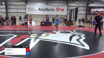 60 kg 7th Place - Jesse Gaytan, California vs David Medina, Tennessee
