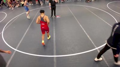 157 lbs Cons. Round 4 - Amon Subba, Eastside Wrestling Club vs Dalton Wilson, Summit Wrestling Academy