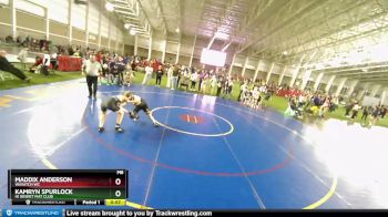 105-116 lbs Semifinal - Kamryn Spurlock, Hi Desert Mat Club vs Maddix Anderson, Wasatch WC