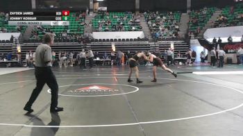 1A-4A 144 Cons. Round 2 - Zayden James, Deshler vs Johnny Kossar, Cherokee County