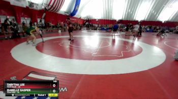 145 lbs Round 2 (6 Team) - Tabytha Lee, Team Blue vs Isabelle Gasper, Team Red