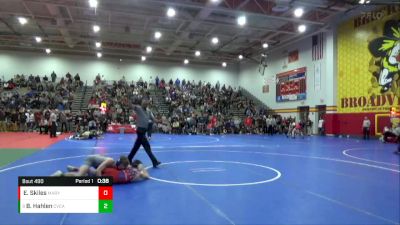 120 lbs Cons. Round 4 - Braden Hahlen, Cuyahoga Valley Christian Academy vs Ethan Skiles, Marysville