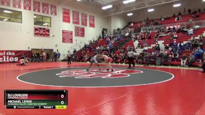 144 lbs 7th Place Match - Michael Lewis, Cuyahoga Valley Christian Academy vs DJ Loveless, Cinncinati LaSalle