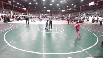 43 lbs Quarterfinal - Quinn Zaluga, Grant County Elite vs Liam Madrid, Mini Avengers