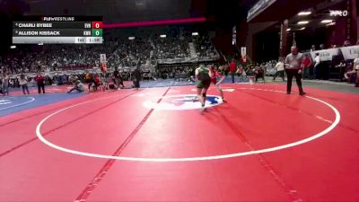 120 lbs Champ. Round 1 - Allison Kissack, Kelly Walsh vs Charli Bybee, Evanston