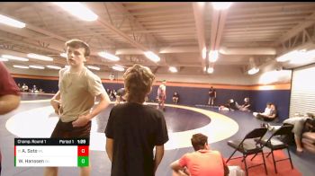 180 lbs Champ. Round 1 - Anthony Soto, Champions Wrestling Club vs Wyatt Hanssen, Wasatch