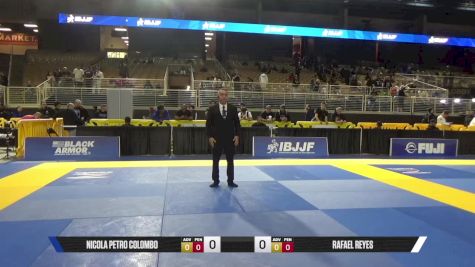 Rafael Reyes vs Nicola Petro Colombo 2025 Pan Jiu Jitsu IBJJF Championship