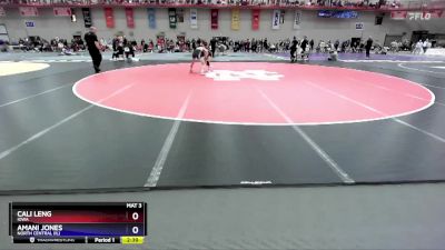 124 A Quarterfinal - Amani Jones, North Central (IL) vs Cali Leng, Iowa