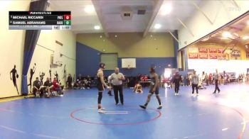138 lbs Cons. Round 4 - Michael Riccardi, Portola vs Samuel Abrahams, Rancho Cucamonga