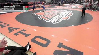 125 lbs Cons. Round 1 - Edward Alizio, Case Western Reserve vs Dakota Phillips, Mount St. Joseph University
